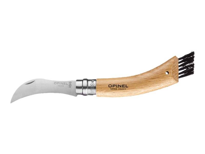 Opinel Multifunction N°08 - Pilzmesser - 8 cmgelbbrauner Griff