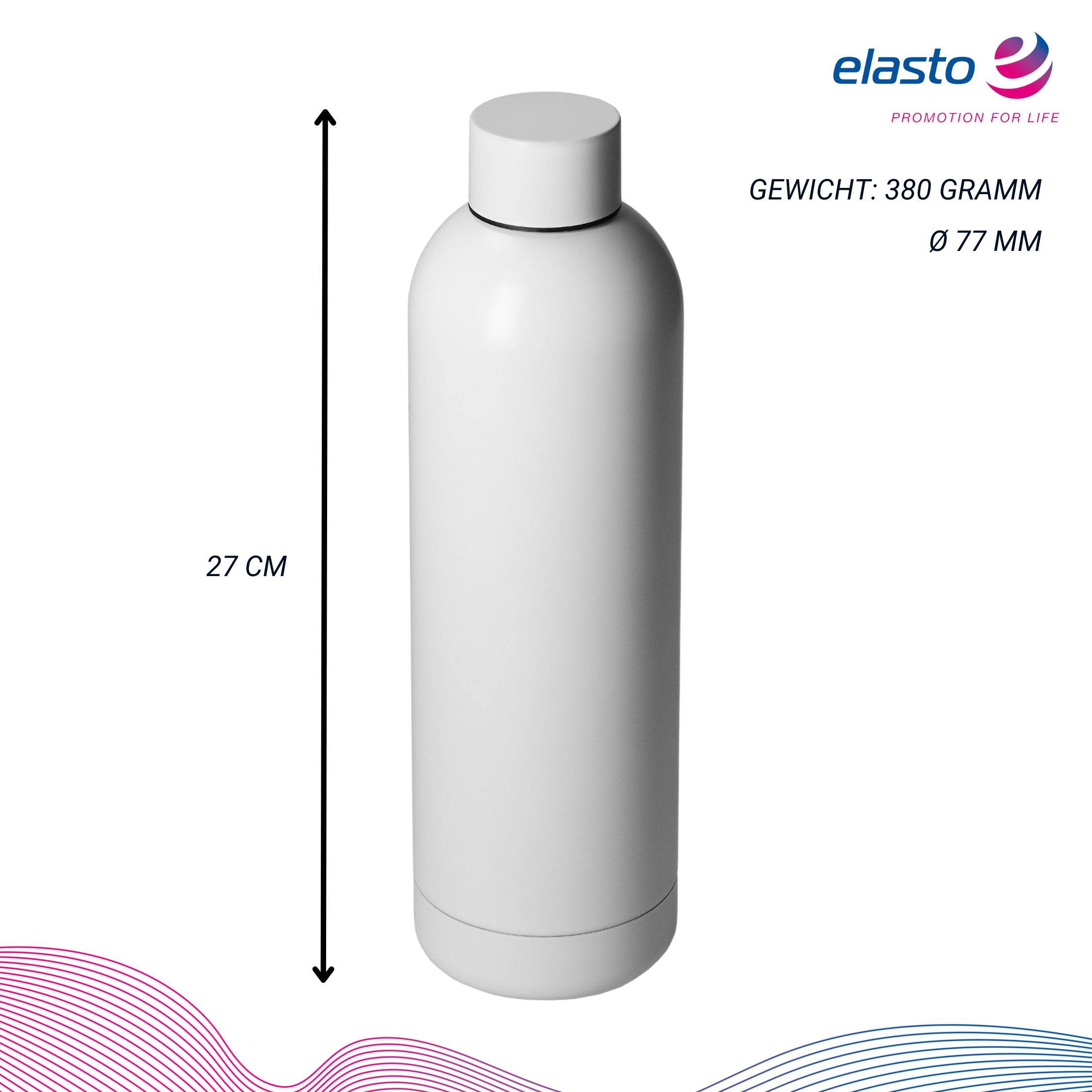 IBIZA auslaufsichere Vakuumflasche 750 ml in weiß