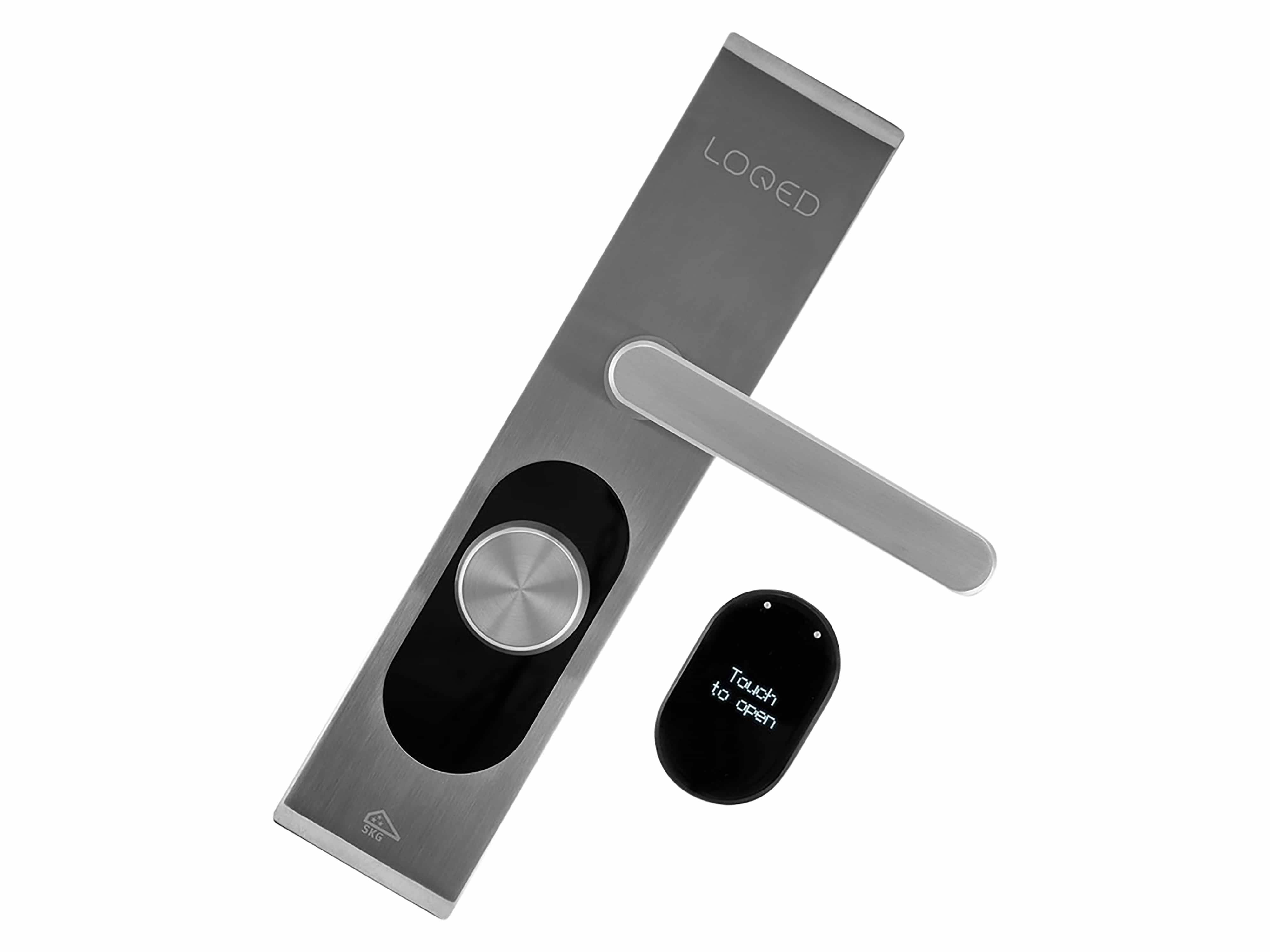 SHELLY Smart Türschloss LOQED, silber