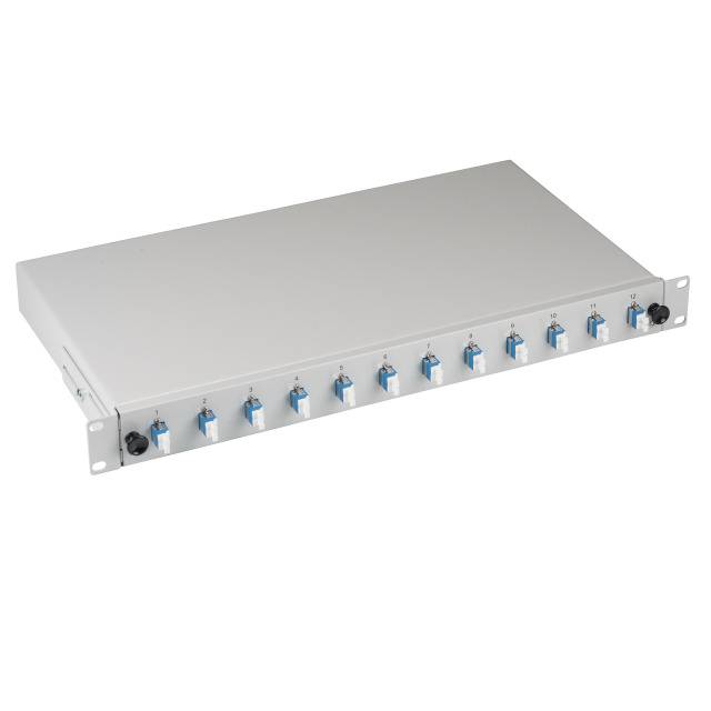 EFB Elektronik B71921L48 - LC - Blau - Grau - Einzelmodus - Metall - OS2 - 483 mm
