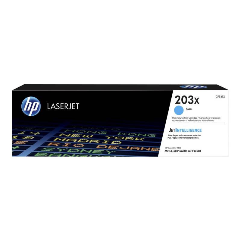 HP No. 203X Toner cyan