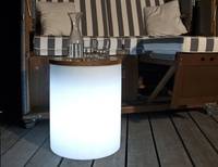 8 seasons design 32359S, Leichte Dekorationsfigur, Weiß, Polyethylen, IP44, 1 Glühbirne(n), E27