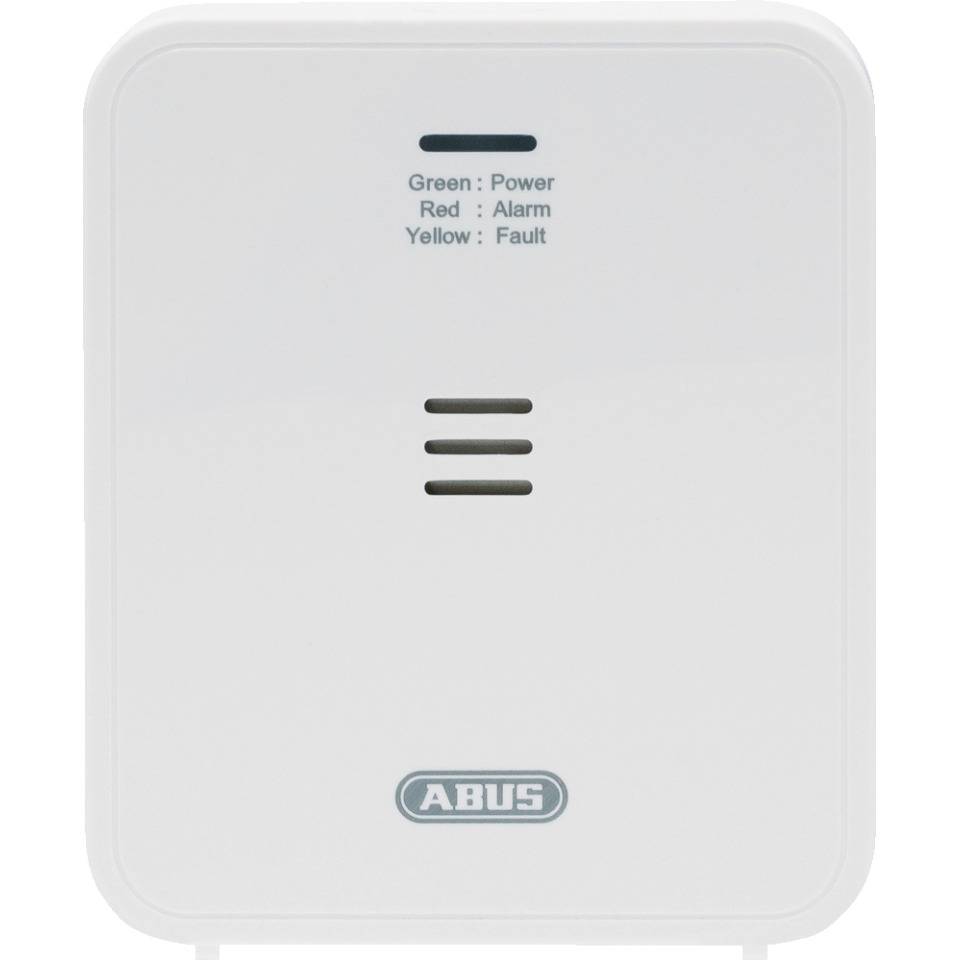ABUS Kohlenmonoxid-Warnmelder COWM370, 85 dB, weiß, Erfassung - 60qm, 98x85mm