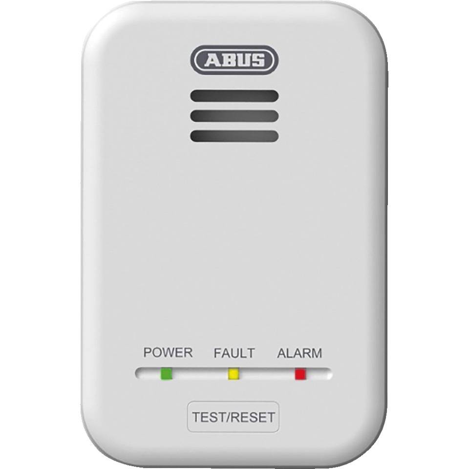 ABUS Gaswarnmelder,GWM100ME,EN 50194-1,Kitemark™Gütezeichen,weiß,115x75x36,5mm
