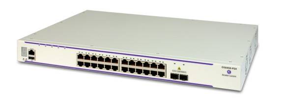 Alcatel Lucent OmniSwitch 6450-P24 - Switch - L3 - managed - 24 x 10/100/1000 (PoE+)