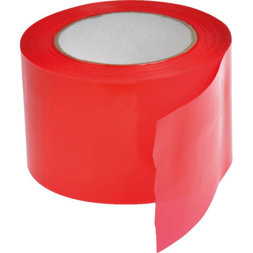 Forstmarkierungsband, rot, LPDE, 75mm, 250m/Rolle