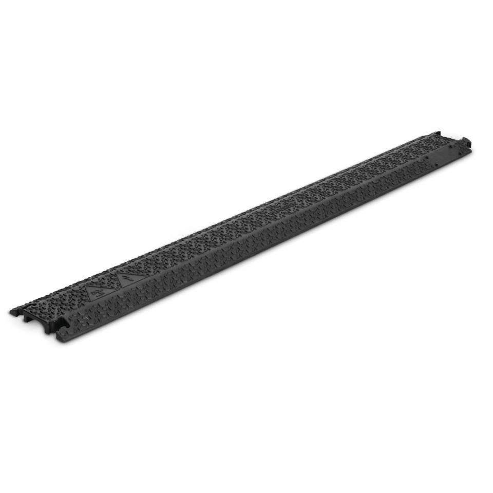 Kabelbrücke Defender XPRESS DROP-OVER 40, schwarz, recyceltes TPU, 1005x125x20mm