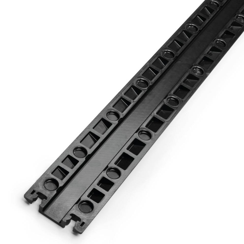 Kabelbrücke Defender XPRESS DROP-OVER 40, schwarz, recyceltes TPU, 1005x125x20mm