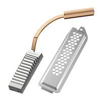 GRAUGEAR G-PS5HS01-COV, Kühlkörper/Radiator, Kupfer, Silber
