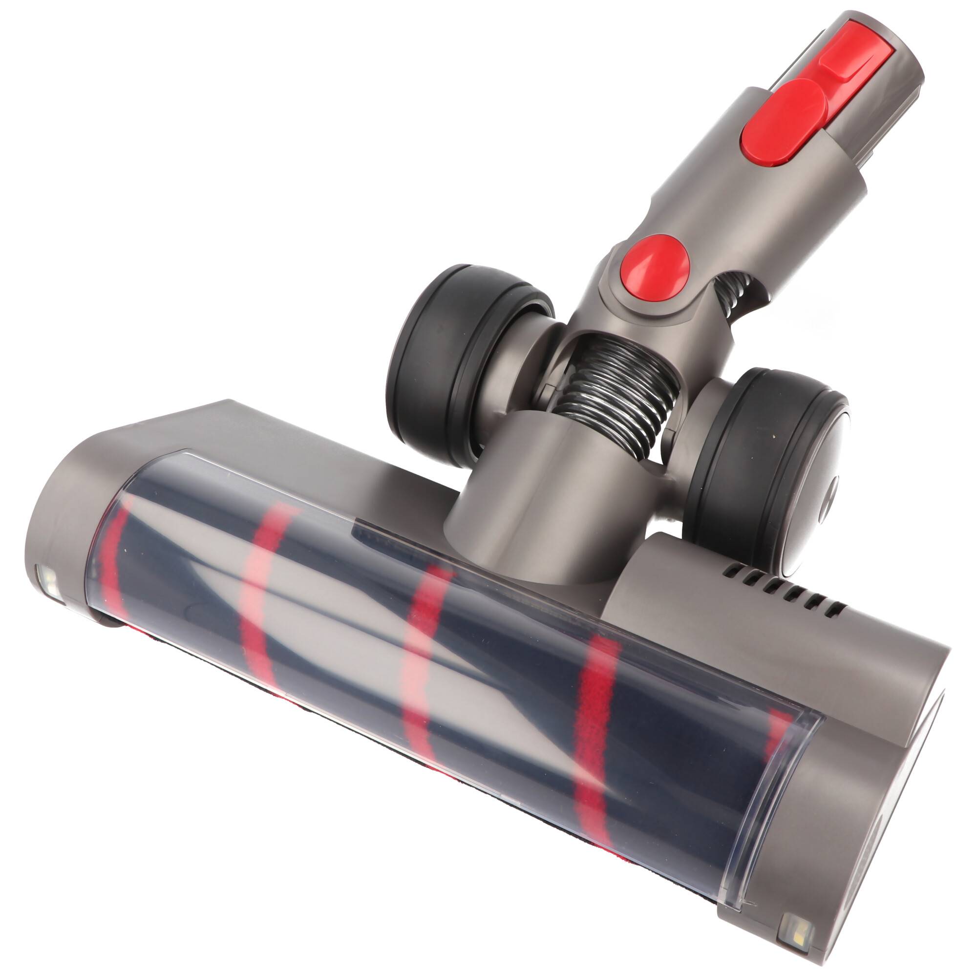 Hartbodendüse, Softroller passend für Dyson V8, Dyson V10, Dyson V11, motorisiert, mit LED-Lichter, ideal für Hartböden