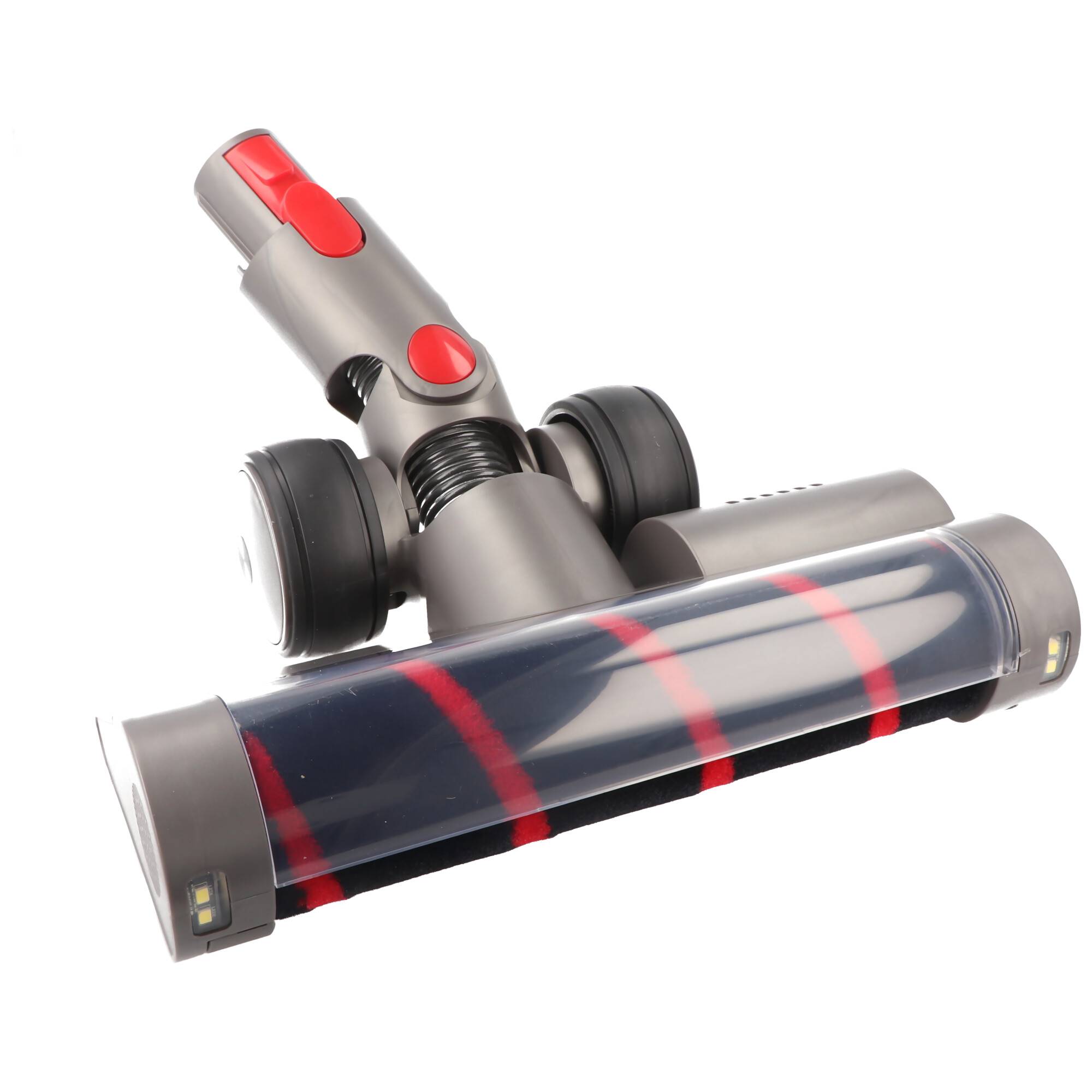 Hartbodendüse, Softroller passend für Dyson V8, Dyson V10, Dyson V11, motorisiert, mit LED-Lichter, ideal für Hartböden
