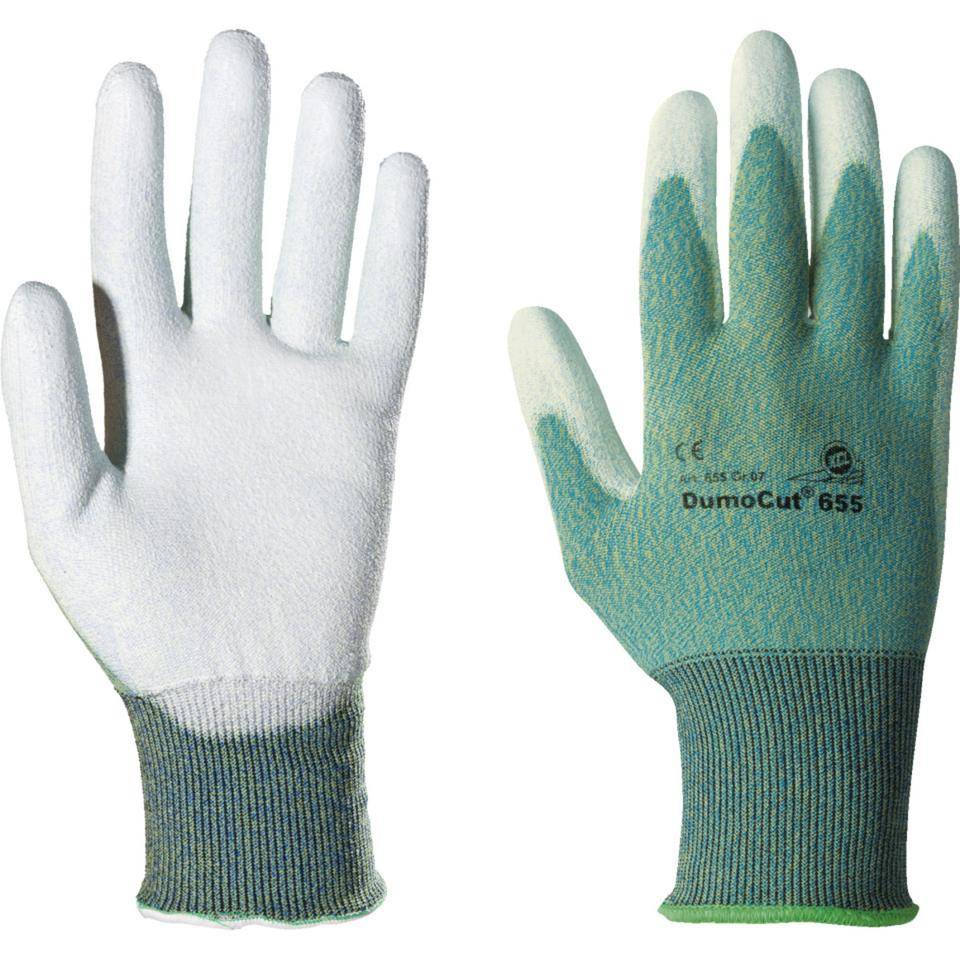 KCL Handschuh DumoCut® 655.1, Kat.II, Glasfaser/Polyamid, 290mm,Größe 8