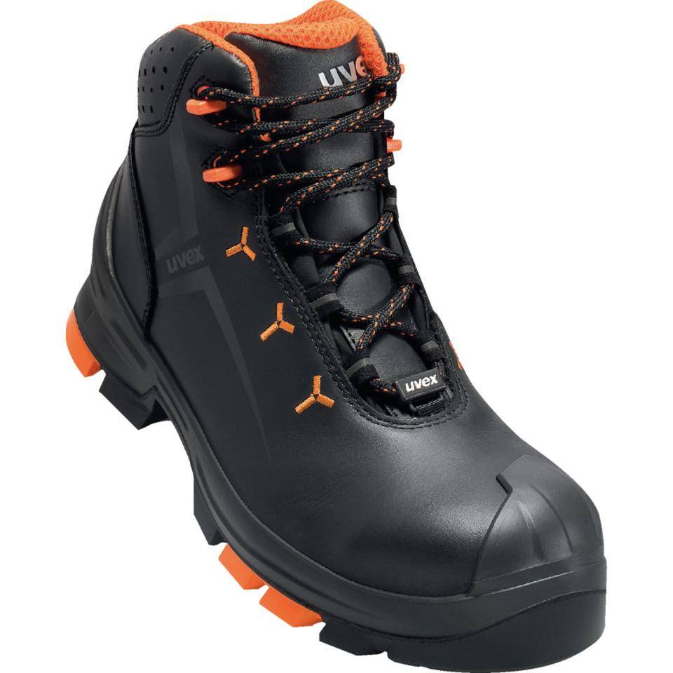 uvex ESD-Stiefel uvex 2, 6503.2, S3 SRC, Kat.II, schwarz, Weite 11, Größe 44
