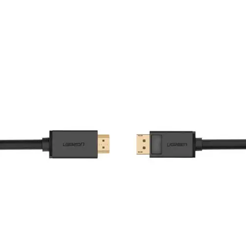 Ugreen Unidirektionales DisplayPort-zu-HDMI-Kabel 4K 30Hz 32 AWG Schwarz 2,0m Ugreen Unidirektionales DisplayPort-zu-HDMI-Kabel 4K 30Hz 32 AWG Schwarz 2,0m