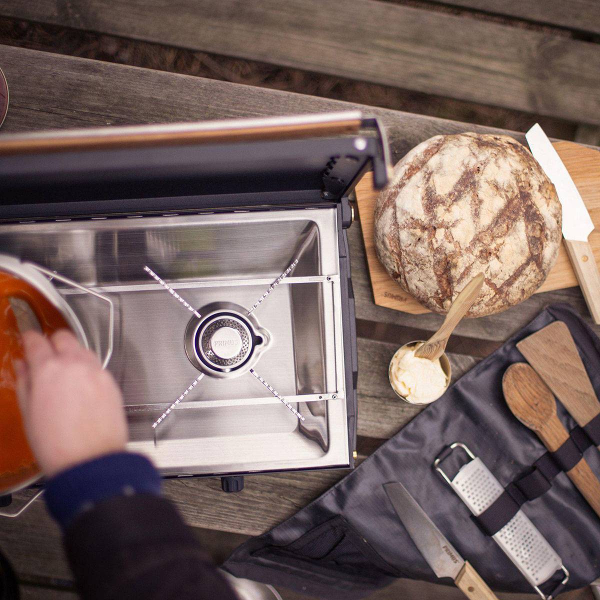 Primus Kinjia Stove (DE) Gampingkocher - Schwarz