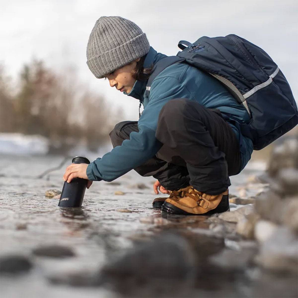 Primus Klunken Bottle 0.7L Trinkflasche - Schwarz