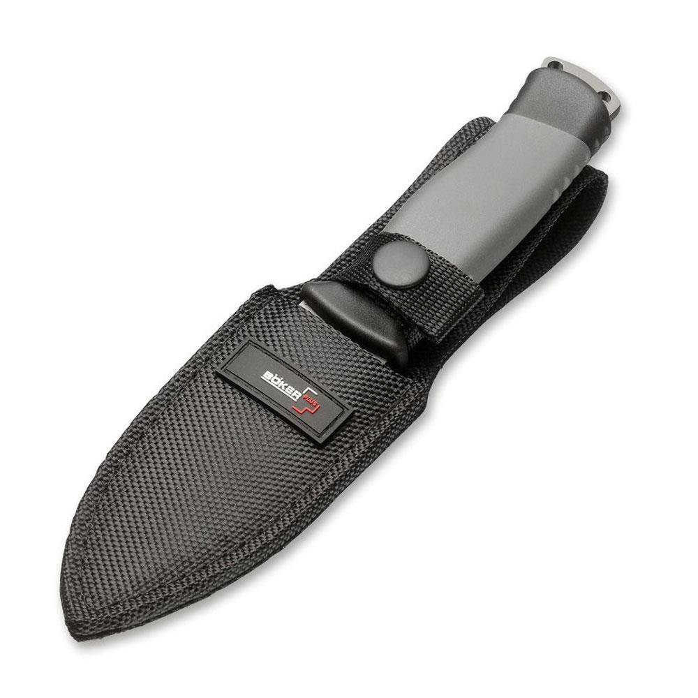 Böker Plus Outdoorsman Fahrtenmesser - Grau