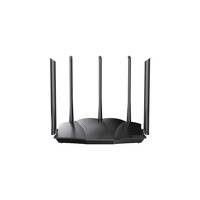 Tenda TX12 PRO, Wi-Fi 6 (802.11ax), Dual-Band (2,4 GHz/5 GHz), Eingebauter Ethernet-Anschluss, Schwarz, Tabletop-Router