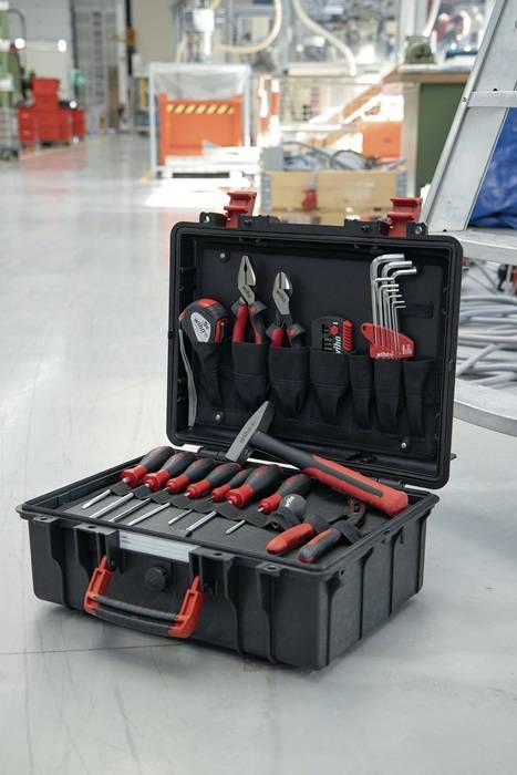 Werkzeugsortiment Basic Set L mechanik 45531 37-tlg.im Schutzkoffer WIHA