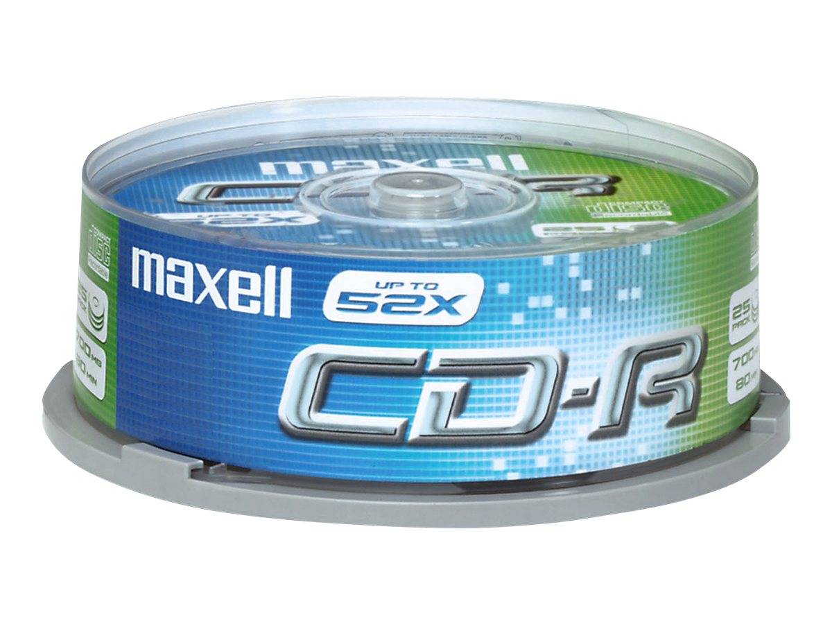Maxell 100 x CD-R - 700 MB (80 Min) 52x - Spindel