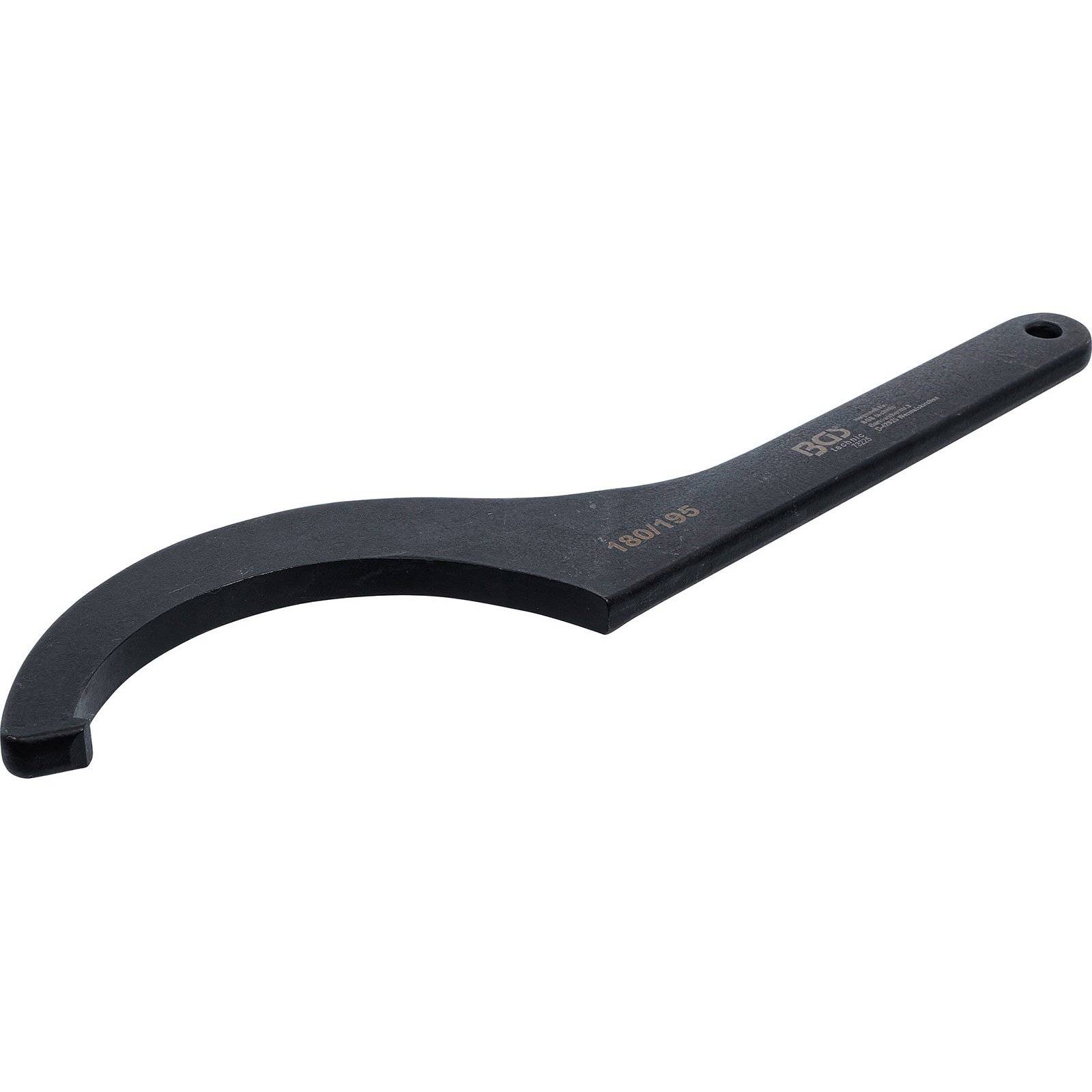 BGS Hakenschlüssel mit Nase 180 - 195 mm - 73225