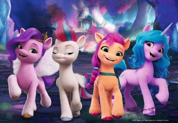 Puzzle Ravensburger Ravensburger Kinderpuzzle 05235 - My little Pony Movie - 2 X 24 Teile