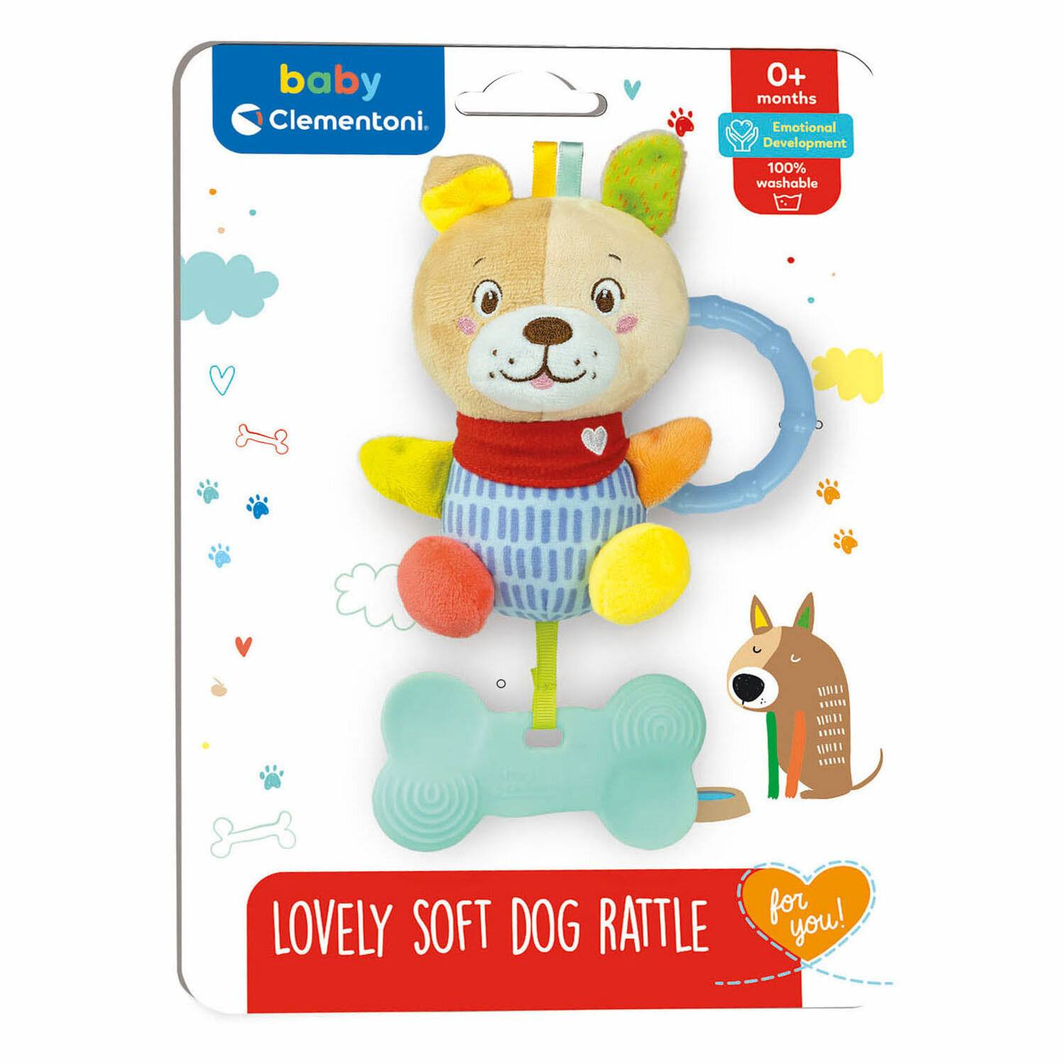 Weiche Hündchen-Rassel