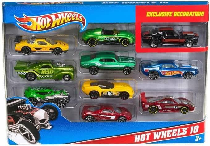 Hot Wheels 10 Car Giftpack