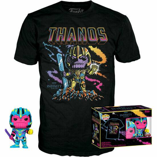 Funko Set Figur POP & Tee Marvel Infinity Saga Thanos Exklusiv
