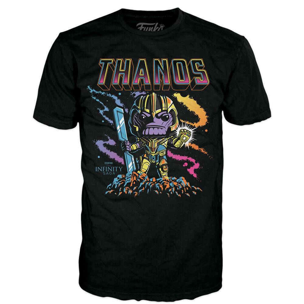 Set Figur POP & Tee Marvel Infinity Saga Thanos Exklusiv