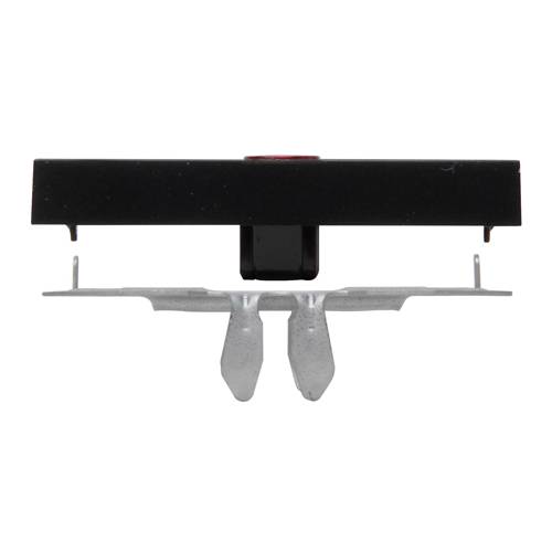 KOPP HK07 - Flächenwippe mit roter Linse (IP20) - in schwarz matt