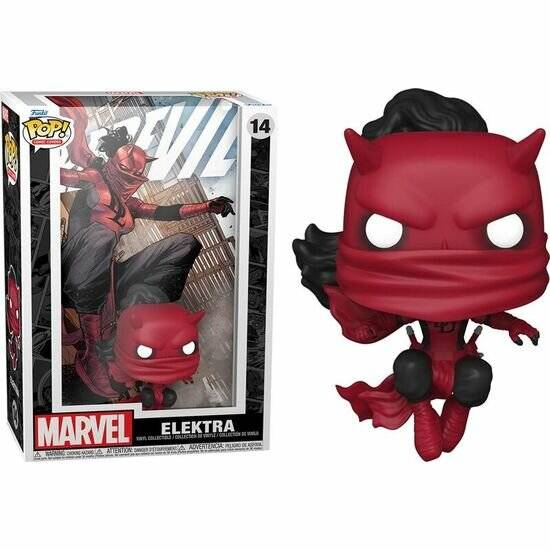 Marvel Comics POP! Comic Cover Vinyl Figur Daredevil 9 cm