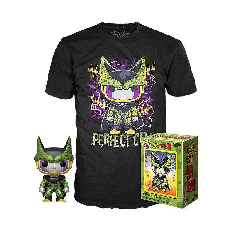 Funko Set POP Figur &amp; Tee Dragon Ball Z Perfect Cell