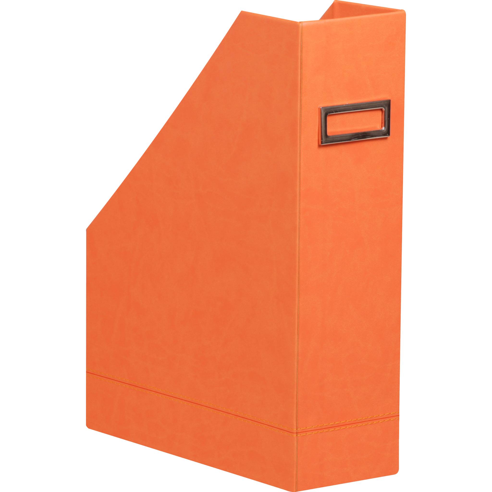 Rhodia Rhodiarama Stehsammler aus Kunstleder, 10x25x31cm - Tangerine 318934C
