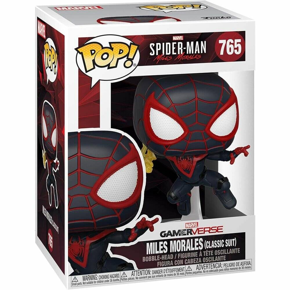 POP Figur Spiderman Miles Morales Klassischer Anzug Chase