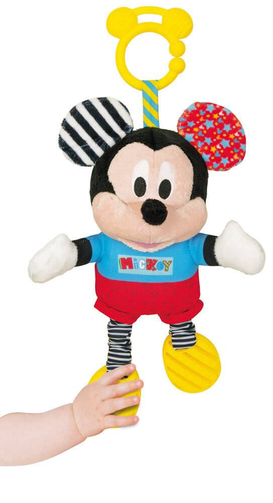 Disney Baby - Plüsch Mickey mit Beißring - Erste Aktivitäten