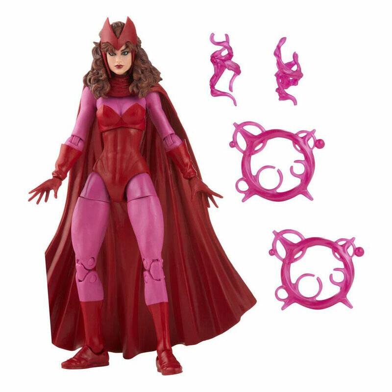 Marvel Legends Retro Scarlet Witch Figur 15cm