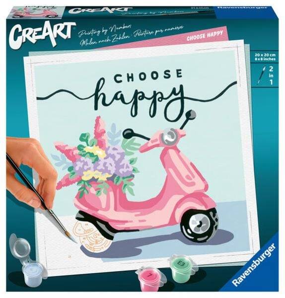 Ravensburger - Malen nach Zahlen - Choose happy