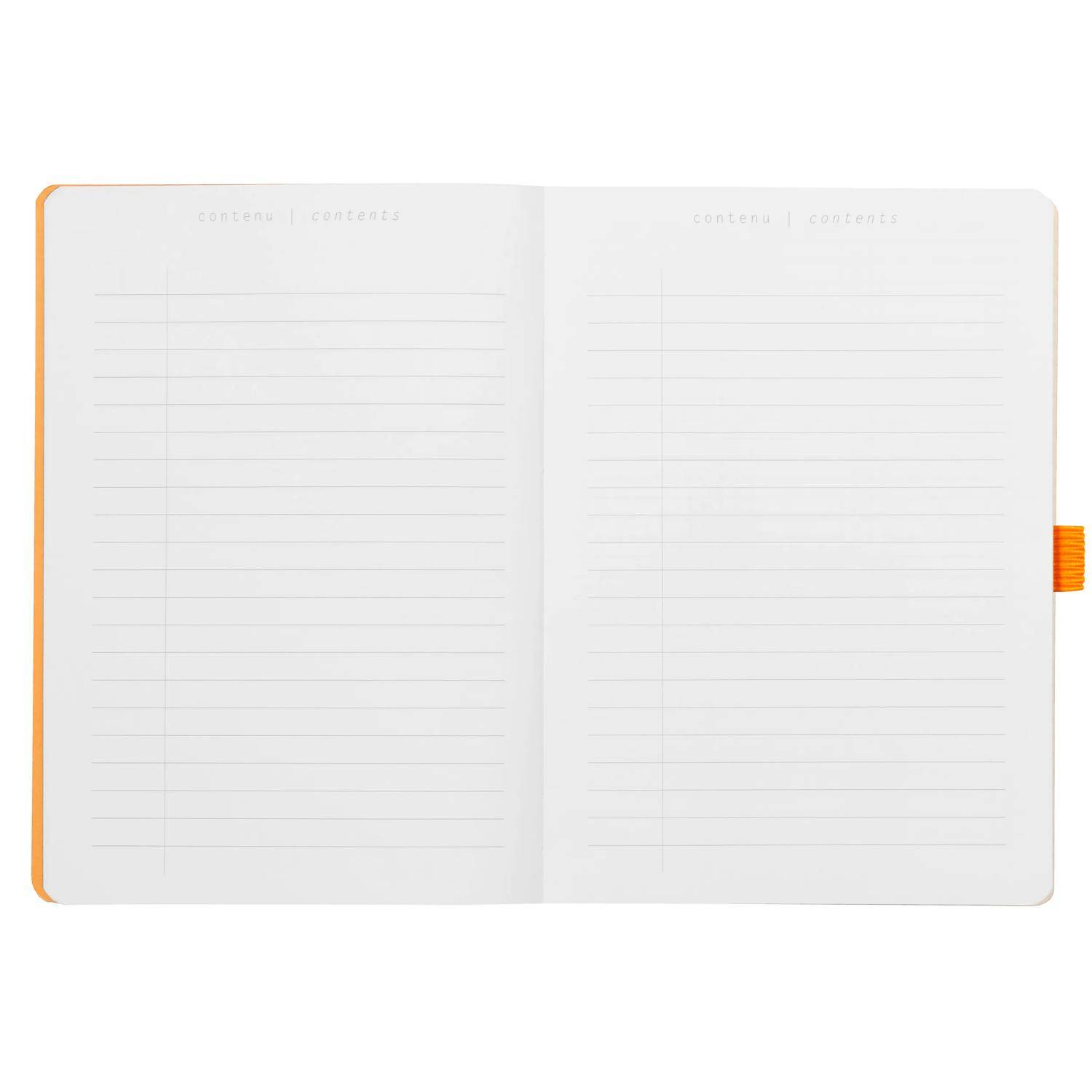 Rhodia Goalbook A5 120 Bl 90g weiß, Dot/punktkariert Schwarz 117571C