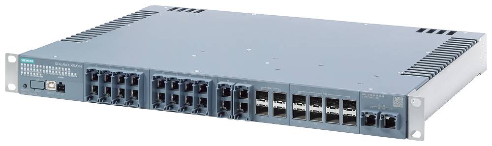 Ein Netzwerk-Switch mit mehreren Anschlüssen, entwickelt zum Verbinden verschiedener Geräte in einem lokalen Netzwerk (LAN).