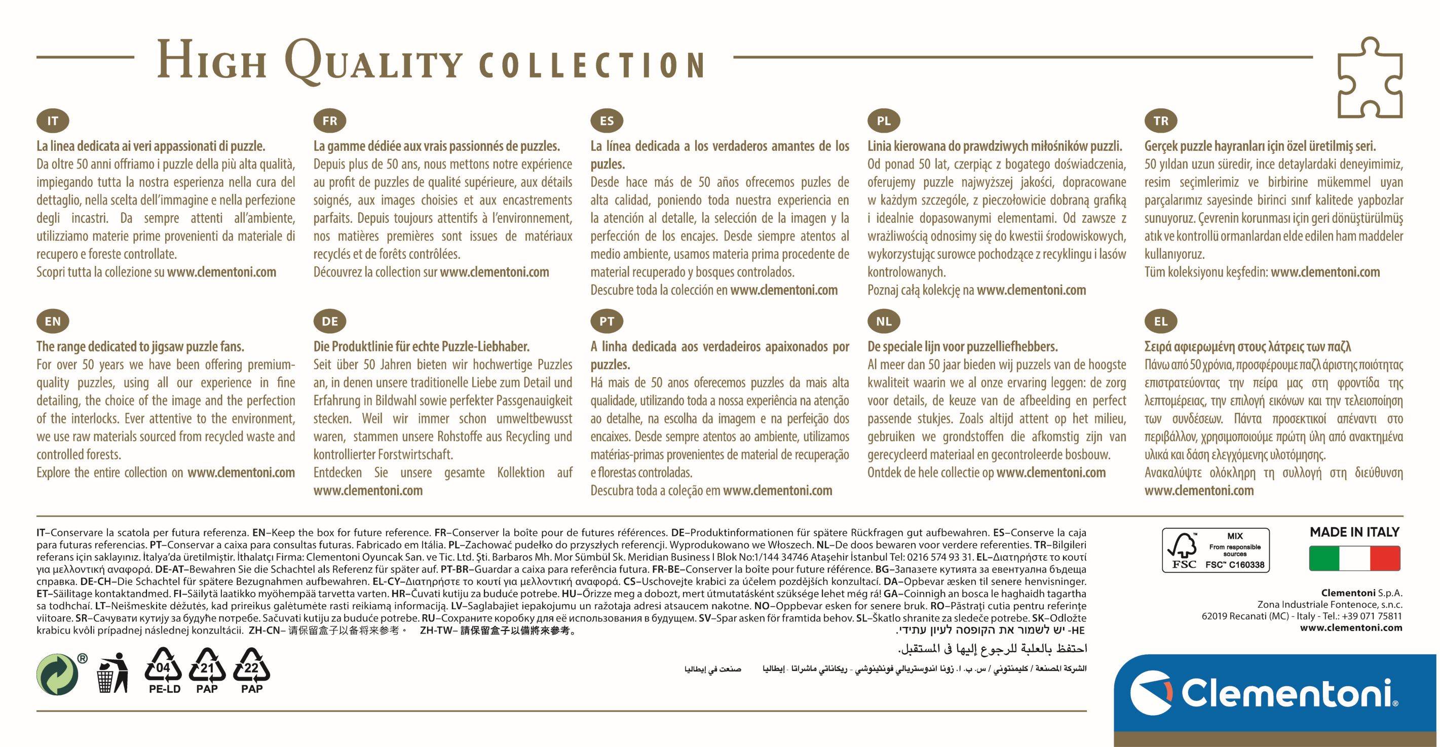 Clementoni 39694 Netflix Squid Game, 1000 Teile Panorama Puzzle