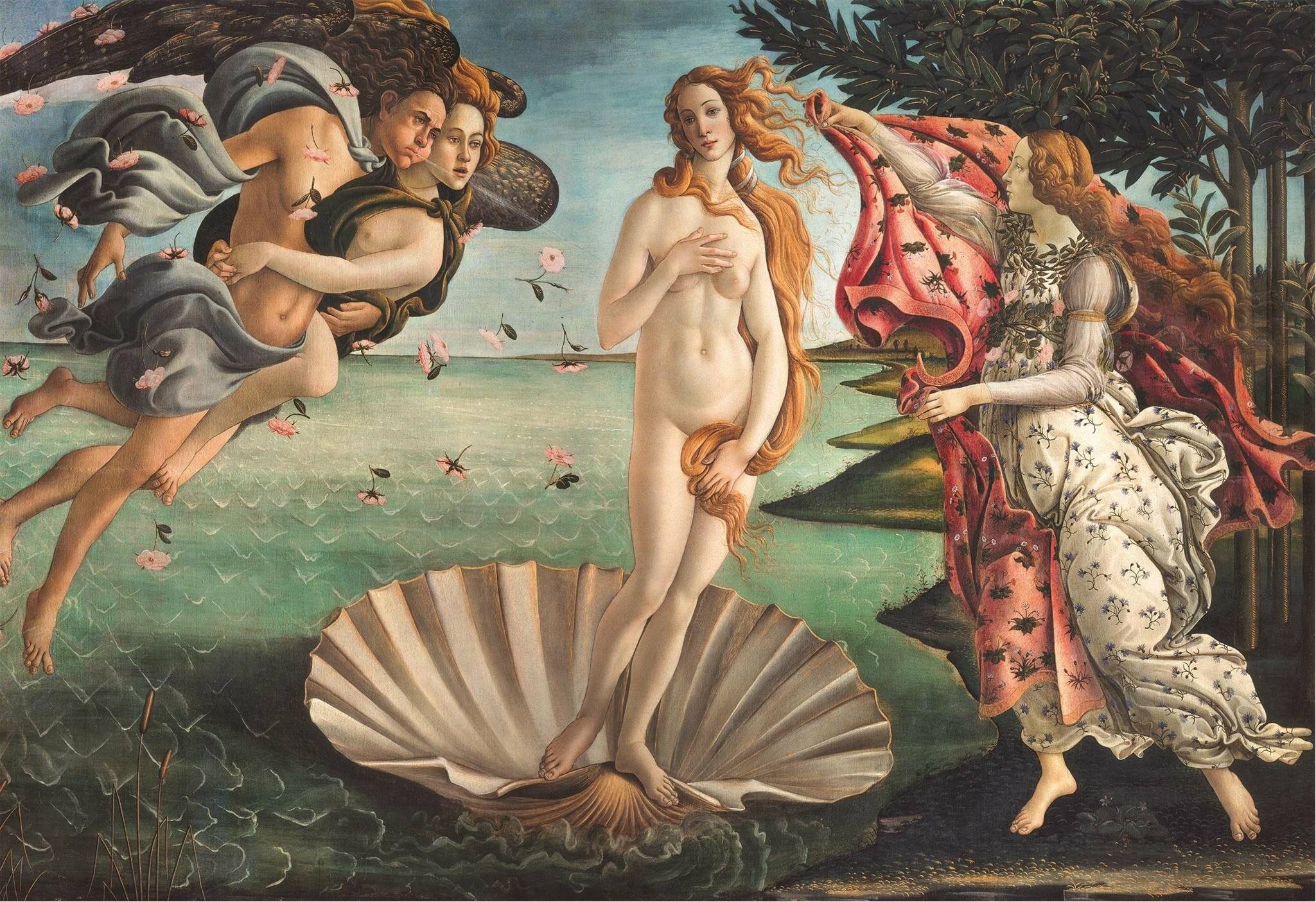 Botticelli Die Geburt der Venus puzzle 2000pcs
