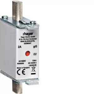 Hager NH-Sicherung NH000 gG 500V 35A K-Melder LNH0035M