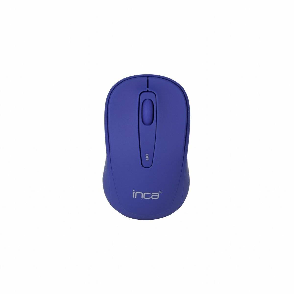 Inca IWM-331RM Maus kabellos Bluetooth Optisch 1600 DPI Wireless Funkmaus Blau