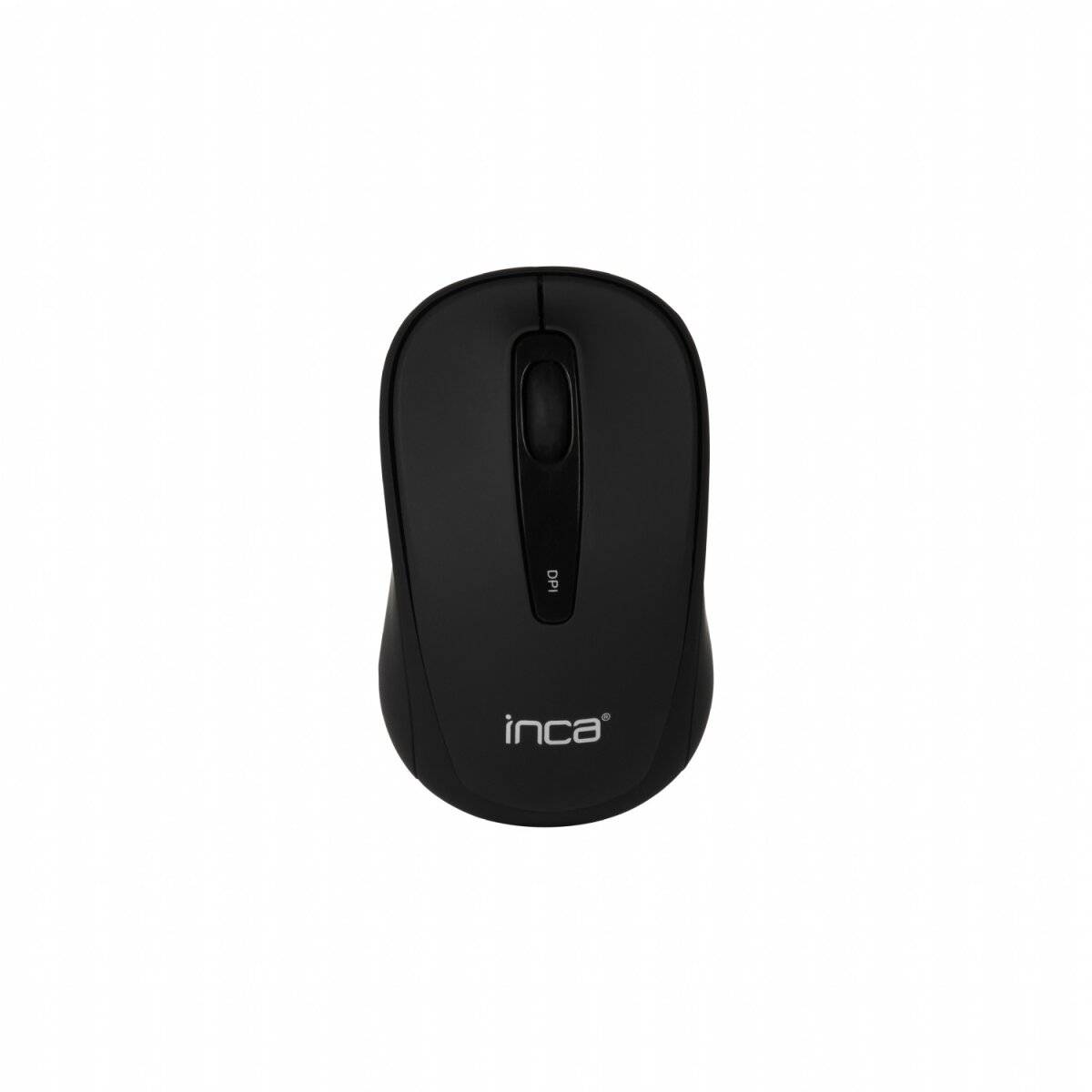Inca IWM-331RS Maus kabellos Bluetooth Optisch 1600 DPI Wireless Funkmaus Schwarz