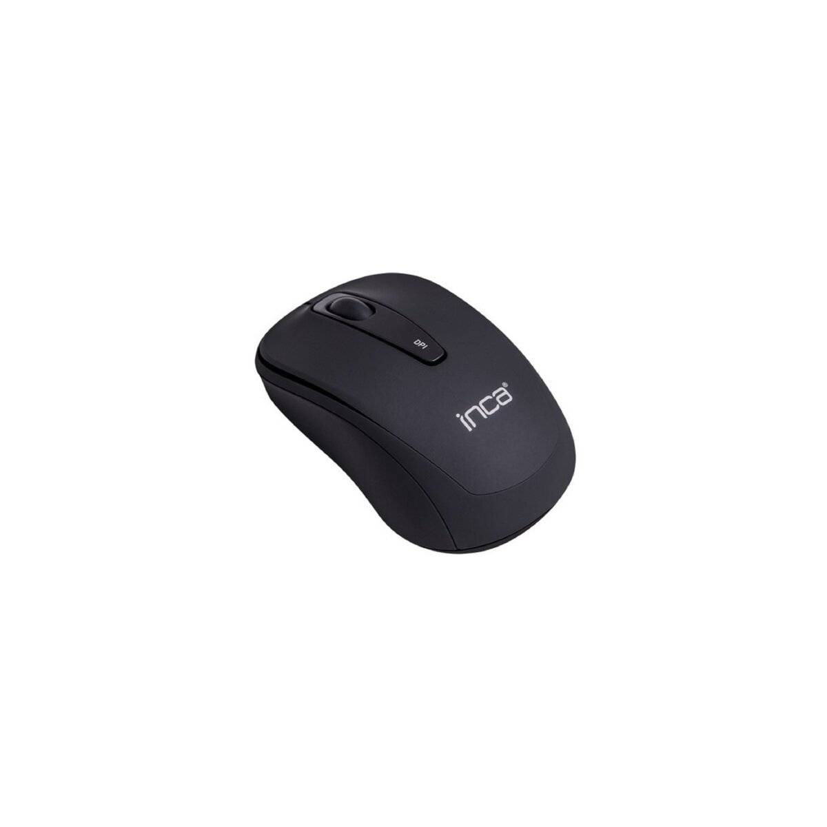 Inca IWM-331RS Maus kabellos Bluetooth Optisch 1600 DPI Wireless Funkmaus Schwarz
