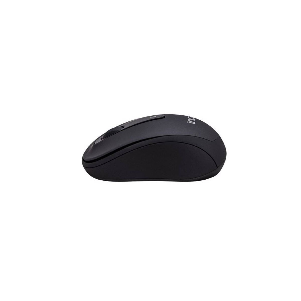 Inca IWM-331RS Maus kabellos Bluetooth Optisch 1600 DPI Wireless Funkmaus Schwarz