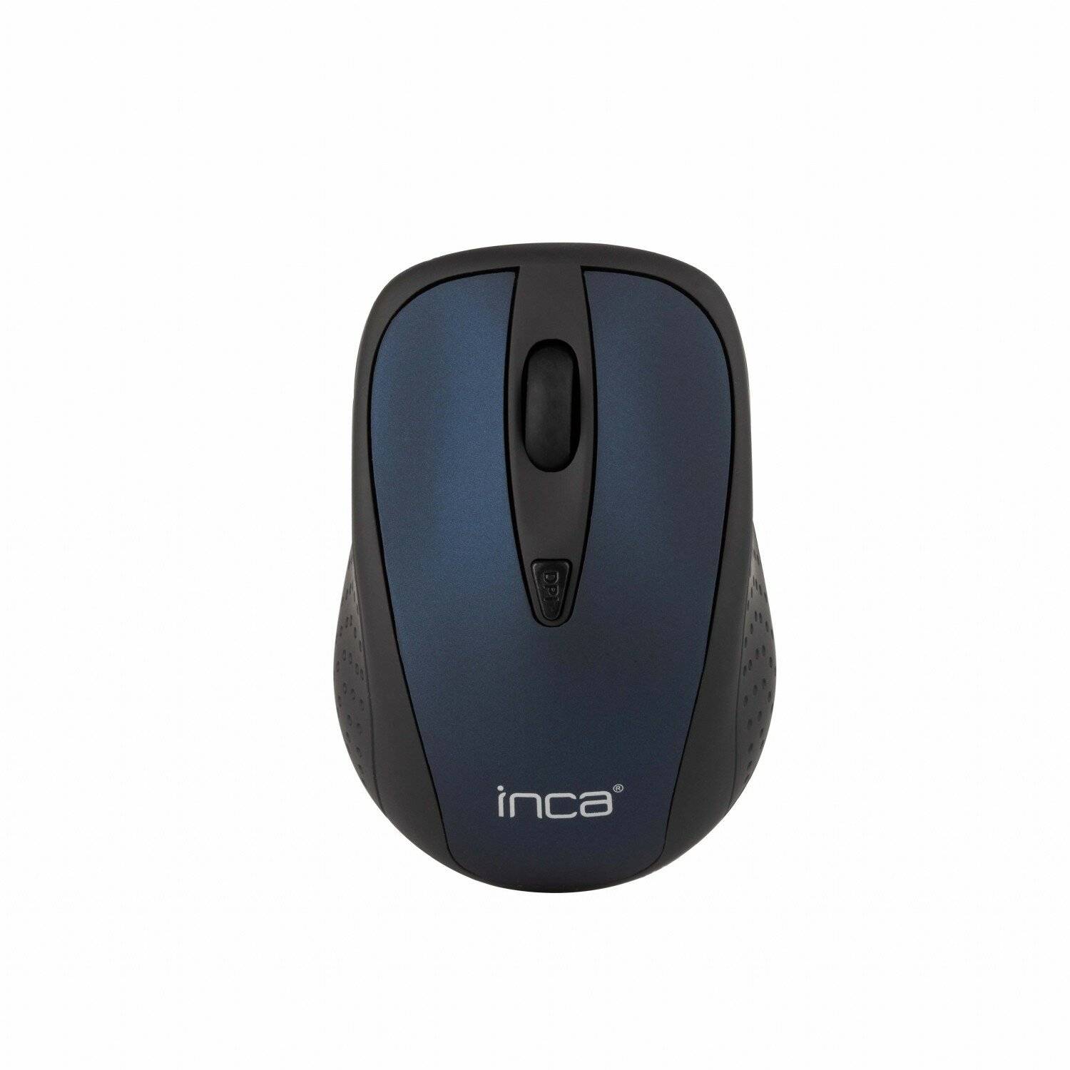 Inca IWM-201R-L Maus kabellos Bluetooth Optisch 1600 DPI Wireless Funkmaus Plug and Play Blau