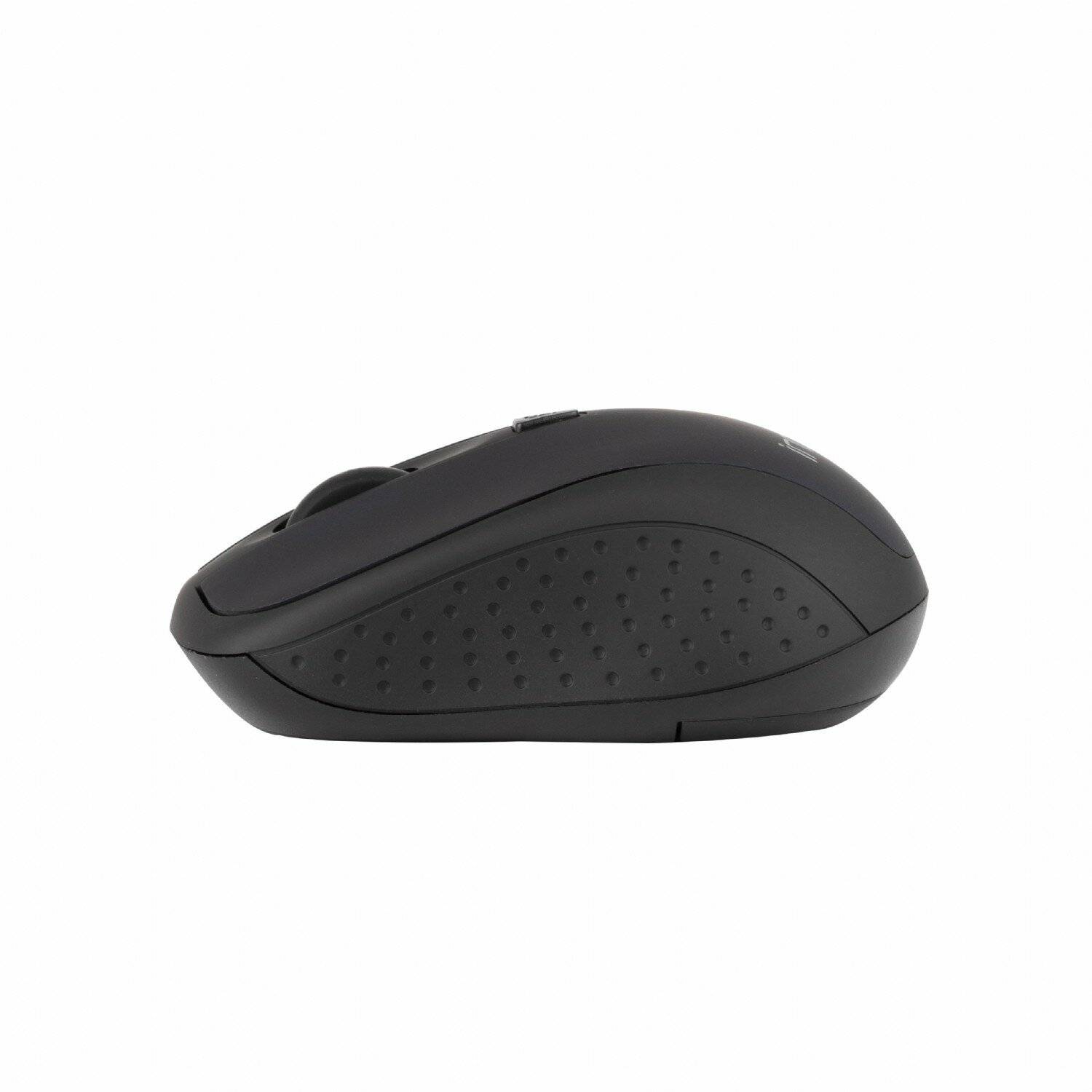 Inca IWM-201R-L Maus kabellos Bluetooth Optisch 1600 DPI Wireless Funkmaus Plug and Play Blau