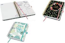 sigel Bullet Journal Buchkalender Jolie ''Mint Inspiration'' Blattgröße: 168 x 215 mm, Kalendarium: 1 Tag auf 2 Seiten,